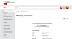 Desktop Screenshot of bip.grodzisk.pl