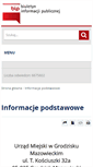 Mobile Screenshot of bip.grodzisk.pl
