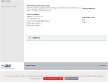 Tablet Screenshot of bip-zgk.grodzisk.pl