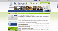 Desktop Screenshot of biblioteka.grodzisk.pl
