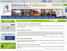 Tablet Screenshot of biblioteka.grodzisk.pl