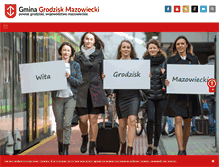 Tablet Screenshot of grodzisk.pl